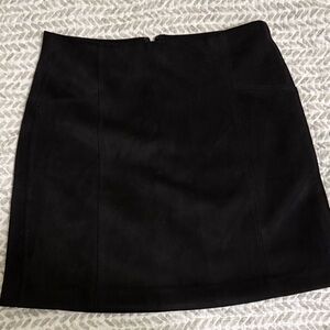 LOFT Suede skirt
